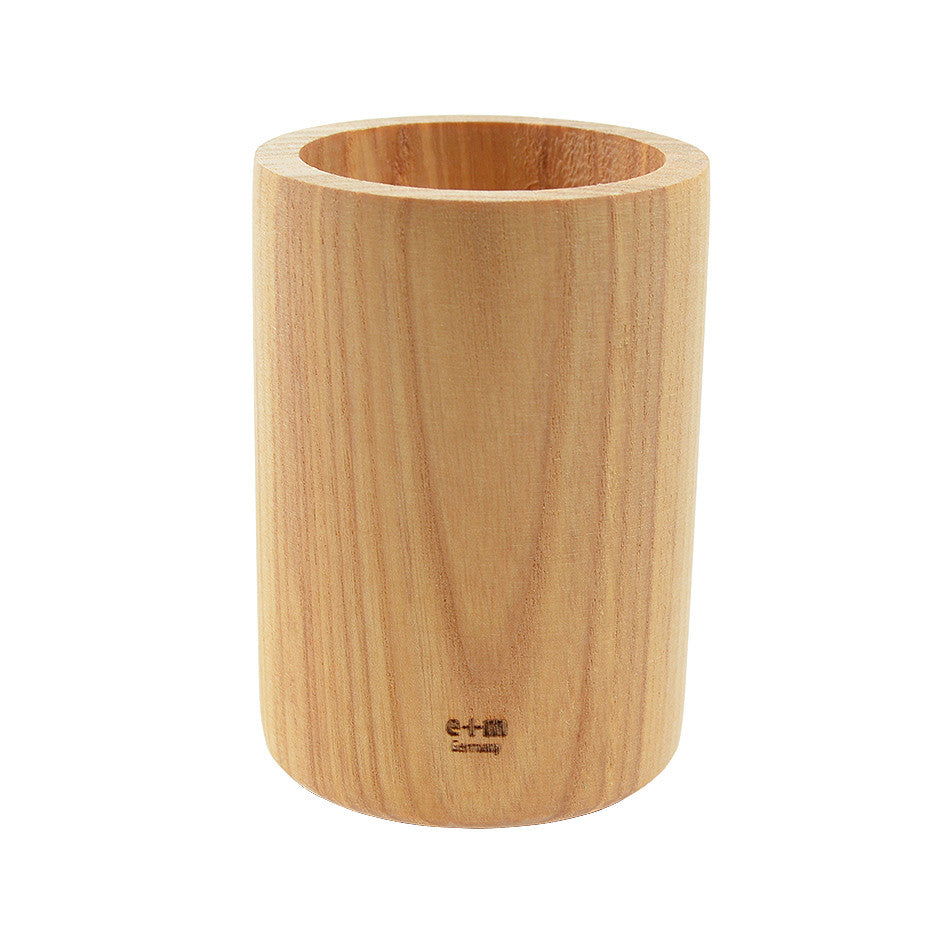E+M Potbelly Pen Pot - Cute and Functional Ceramic Pen Holder for Desk Organizer - Perfect for Office, Home, or School Use
