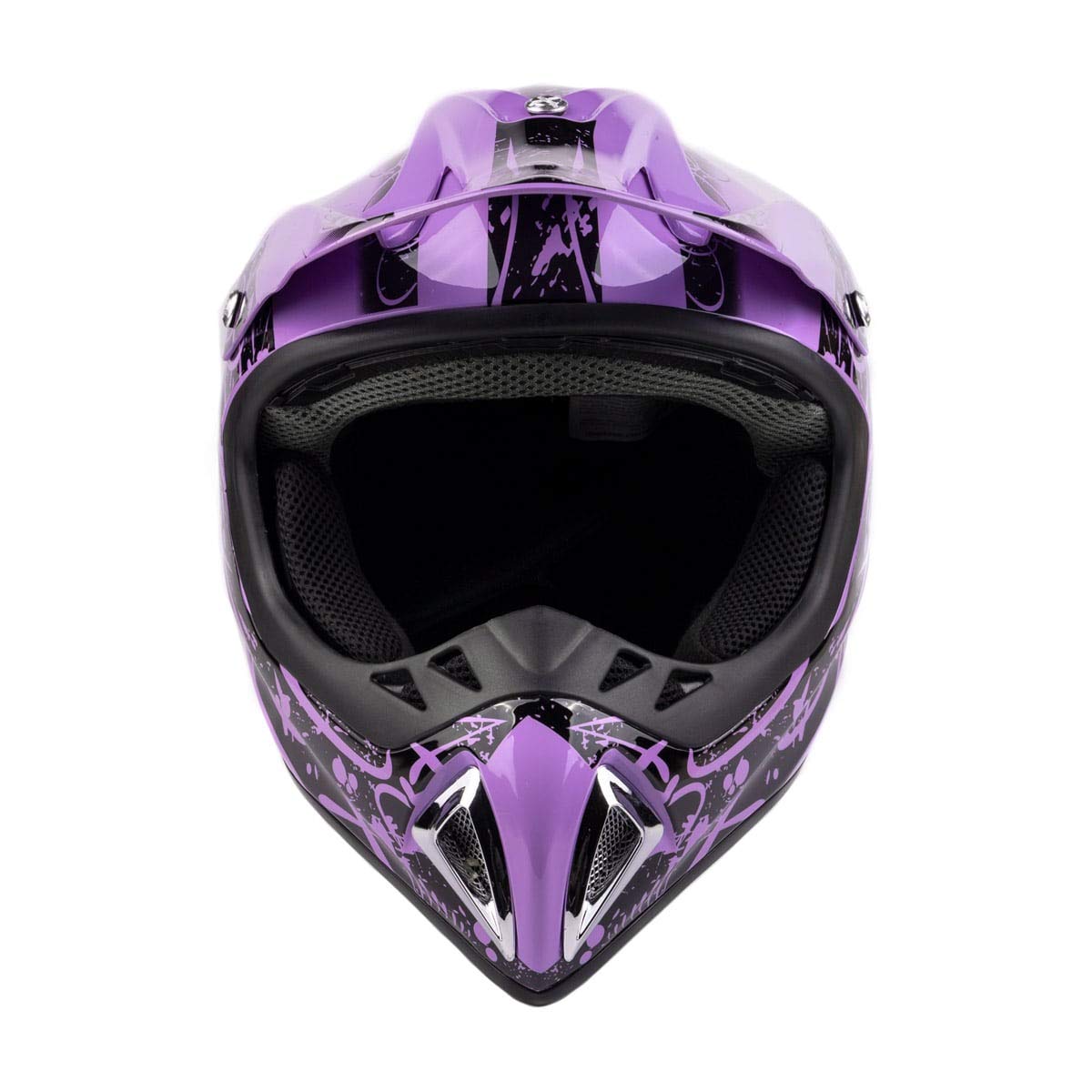 Typhoon Adult Dirt Bike Helmet - DOT Certified ATV/UTV Motocross Helmet for Off-Road Riding - Perfect for Trail Riding, Motocross Racing & Outdoor Adventures