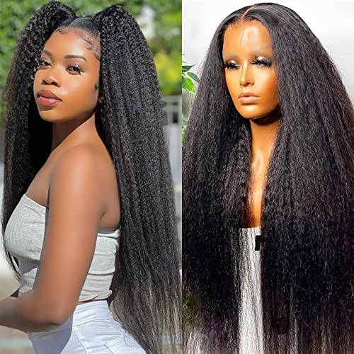 13x4 Kinky Straight Wigs