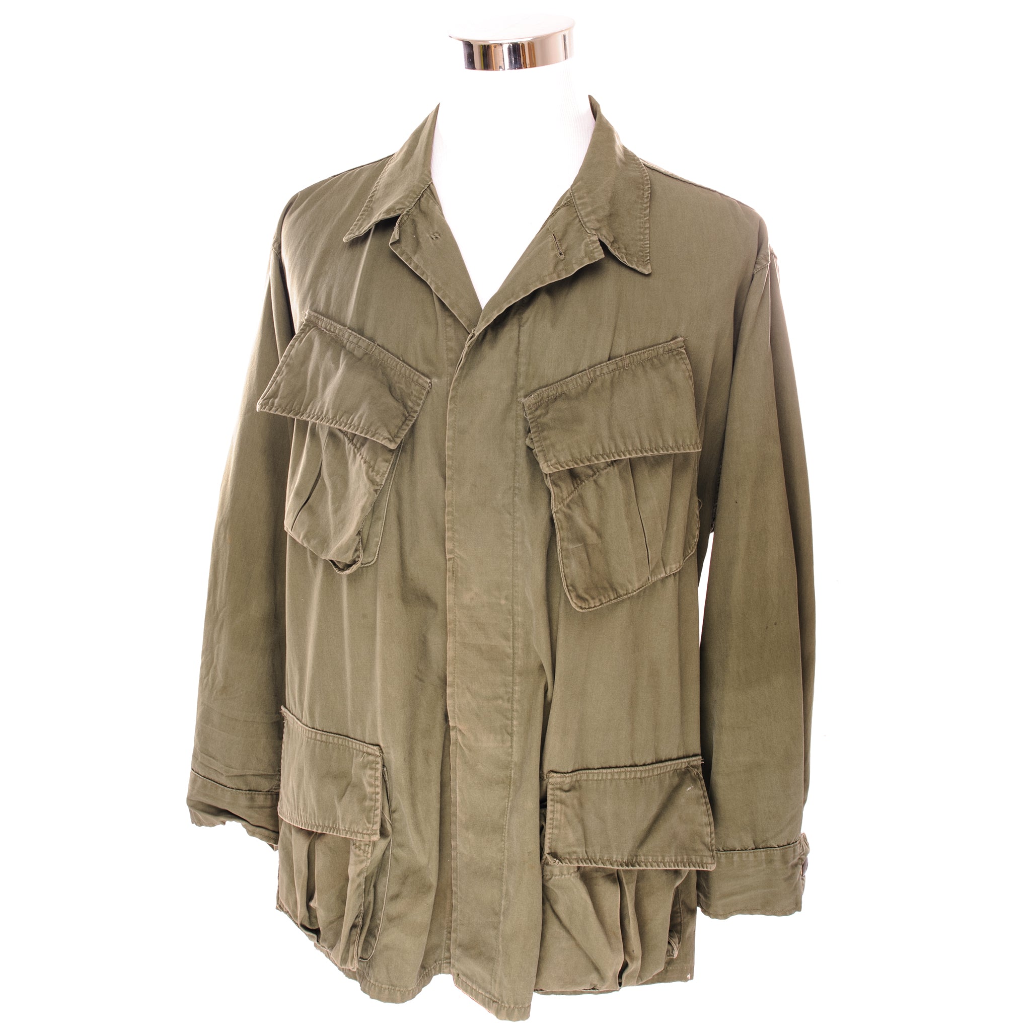 Vintage US Army Tropical Combat Jacket 3rd Pattern Vietnam War Era - Size Large Short | Military Surplus, Outdoor Adventure, Reenactment & Collectible