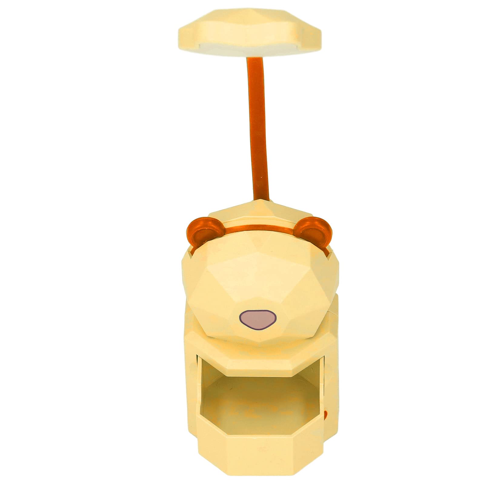 Cartoon Desk Lamp with Eye Protection - Reading Night Light for Study Room, Bedroom, Kids Room (Yellow) | Perfect for Night Reading, Homework & Relaxation