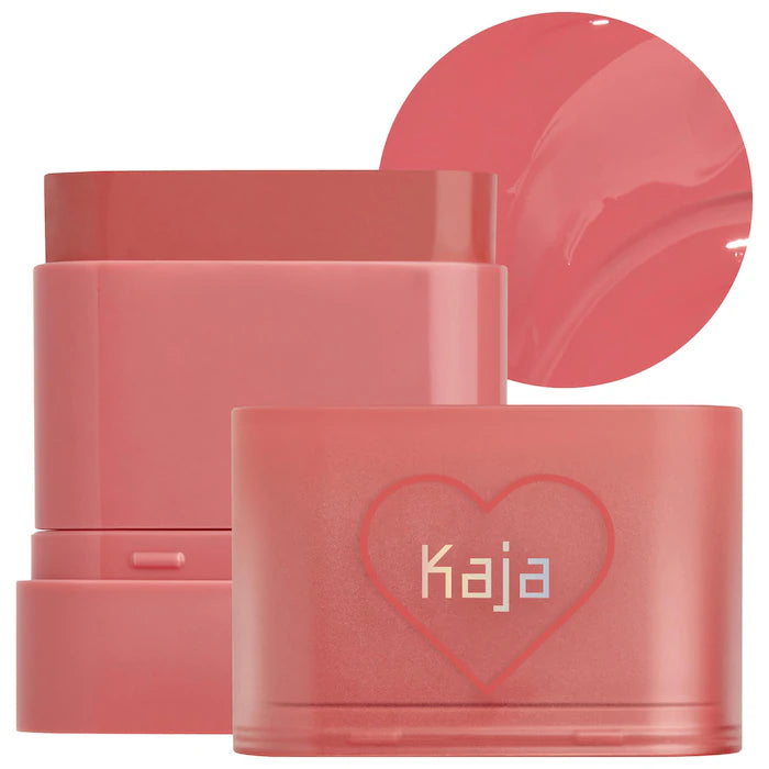 Kaja Dewy Bar Lip & Cheek Balm - Natural Blush & Tint for Lips & Cheeks | Vegan, Cruelty-Free Makeup | Perfect for Everyday Glow & On-The-Go Touch Ups