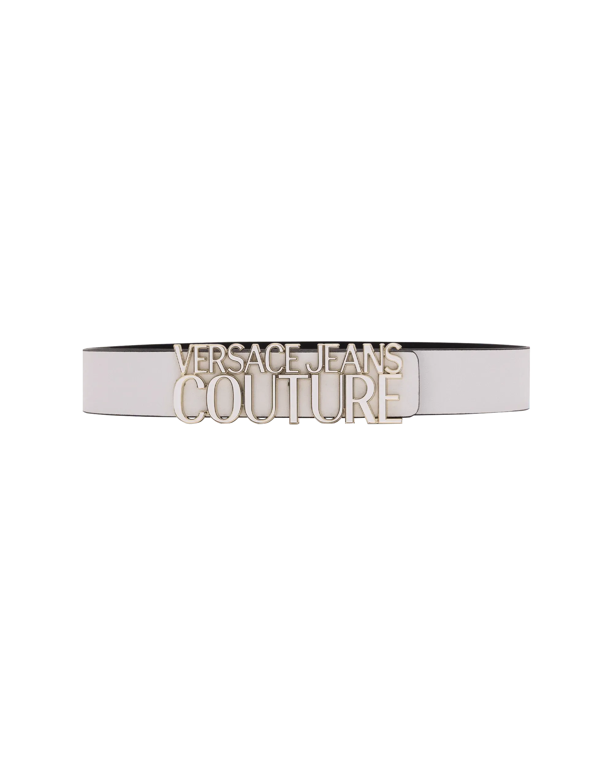 Premium Genuine Leather Belt with Gold Trim Logo - Stylish & Durable for Men's Fashion, Office Wear & Casual Outfits