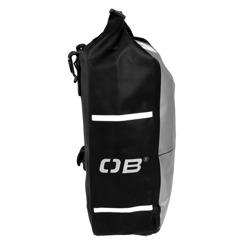 OverBoard Waterproof Bike Pannier - 12L Cycling Backpack for Commuting, Travel & Outdoor Adventures | Durable Water-Resistant Bicycle Bag for Rainy Days & Rough Terrain
