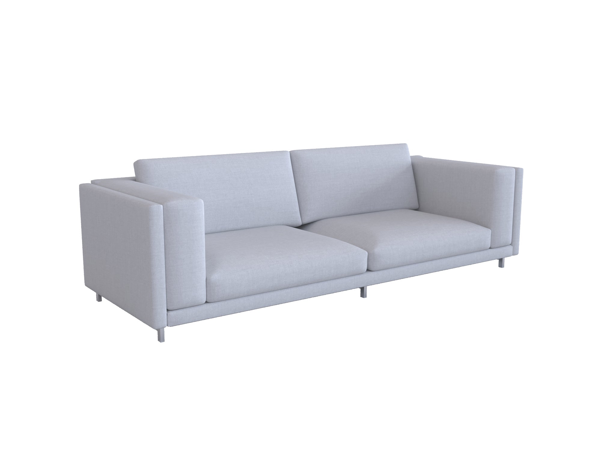 Premium Nockeby 3-Seater Sofa Cover - Stretchable Furniture Protector for Living Room, Bedroom - Spill & Pet Hair Resistant Couch Slipcover