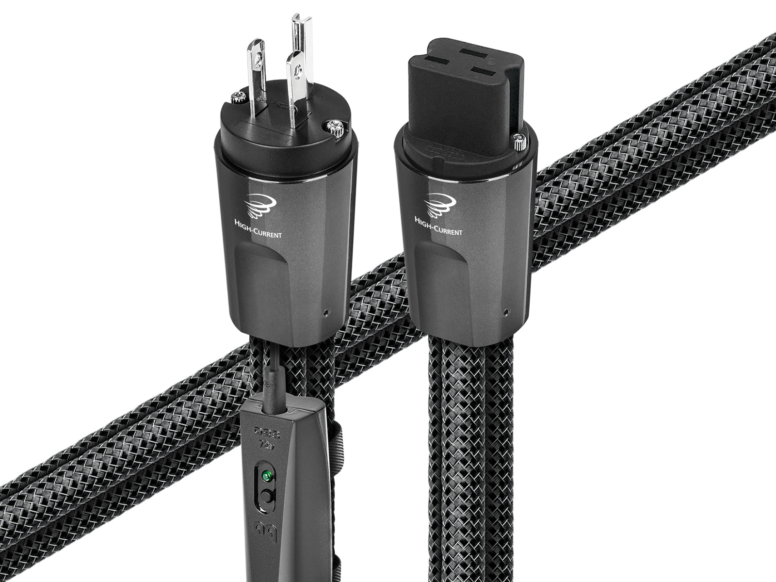 Audioquest NRG Tornado High Current Power Cable - Premium AC Power Cord for Home Theater & Hi-Fi Audio Systems - Perfect for Audiophiles & Home Entertainment Setups