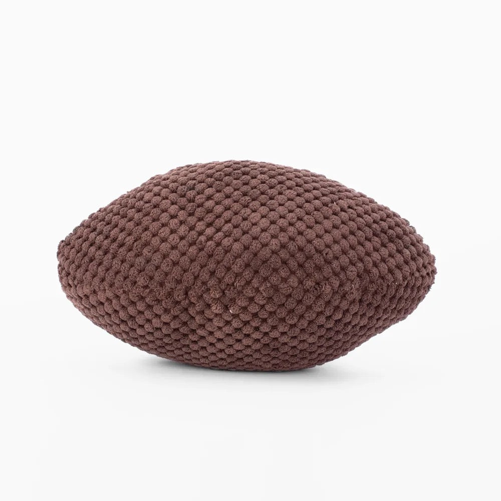 Soft Plush American Football Toy for Dogs - SportsBallz Football by ZippyPaws | Perfect for Fetch, Training & Cuddling Playtime