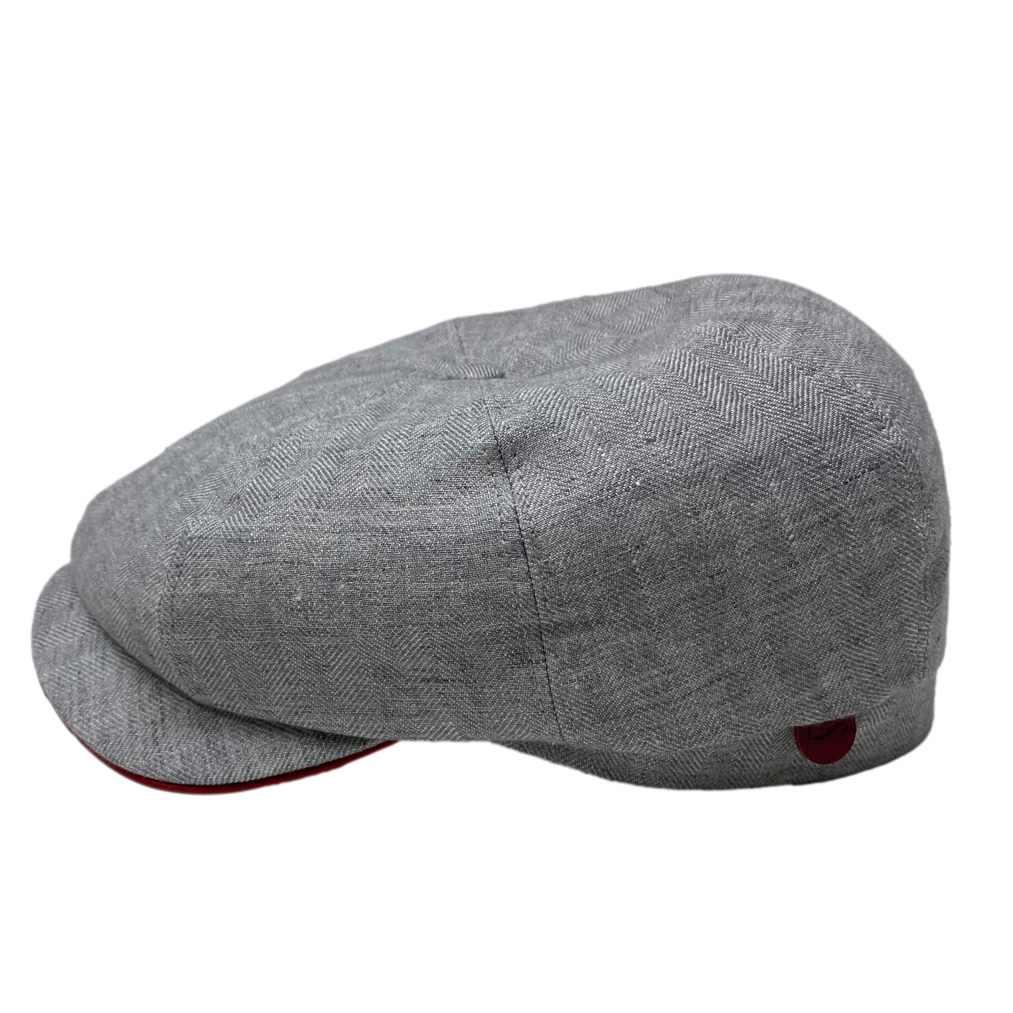 Kingston Linen Cap for Men & Women - Breathable Summer Hat with UPF 50+ Sun Protection - Casual Beach, Golf, Outdoor Activities Accessory
