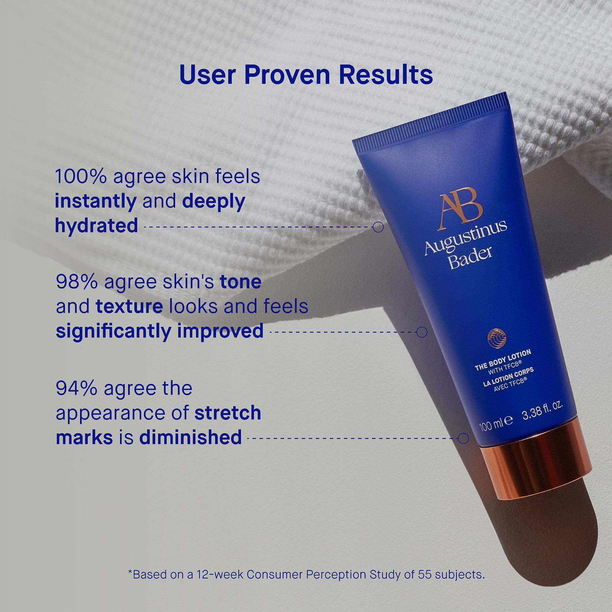 Augustinus Bader The Body Lotion | Hydrating & Nourishing Moisturizer for Dry Skin | Perfect for Daily Use & Post-Shower Hydration
