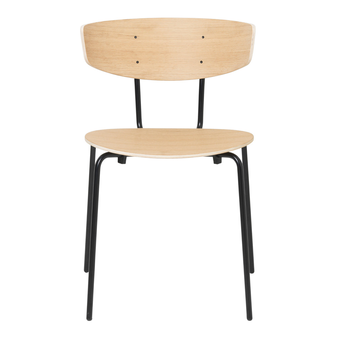 Ferm Living Herman Chair - Modern Scandinavian Dining Chair for Home & Office - Perfect for Kitchen, Dining Room, and Workspace