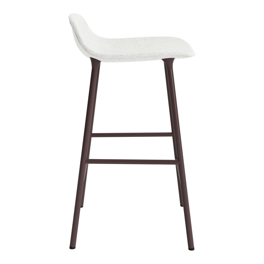 Modern Form Counter Stool with Sturdy Metal Legs & Comfortable Upholstered Seat - Perfect for Kitchen Islands, Breakfast Bars & Home Decor