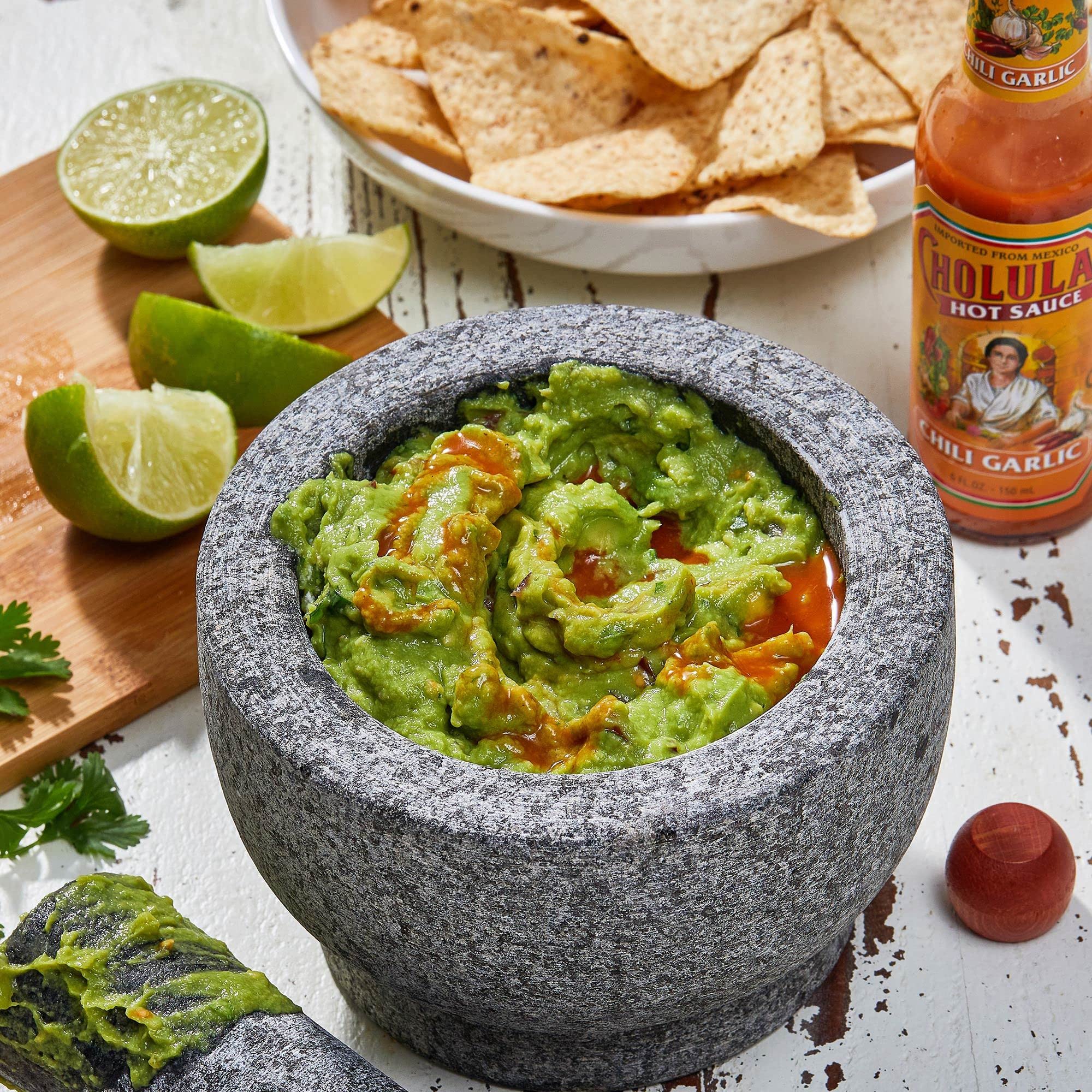 Cholula Hot Sauce - Chili Garlic Flavor, Kosher Certified, 5 fl oz (Pack of 12) | Perfect for Tacos, Wings, Pizza & Bloody Marys