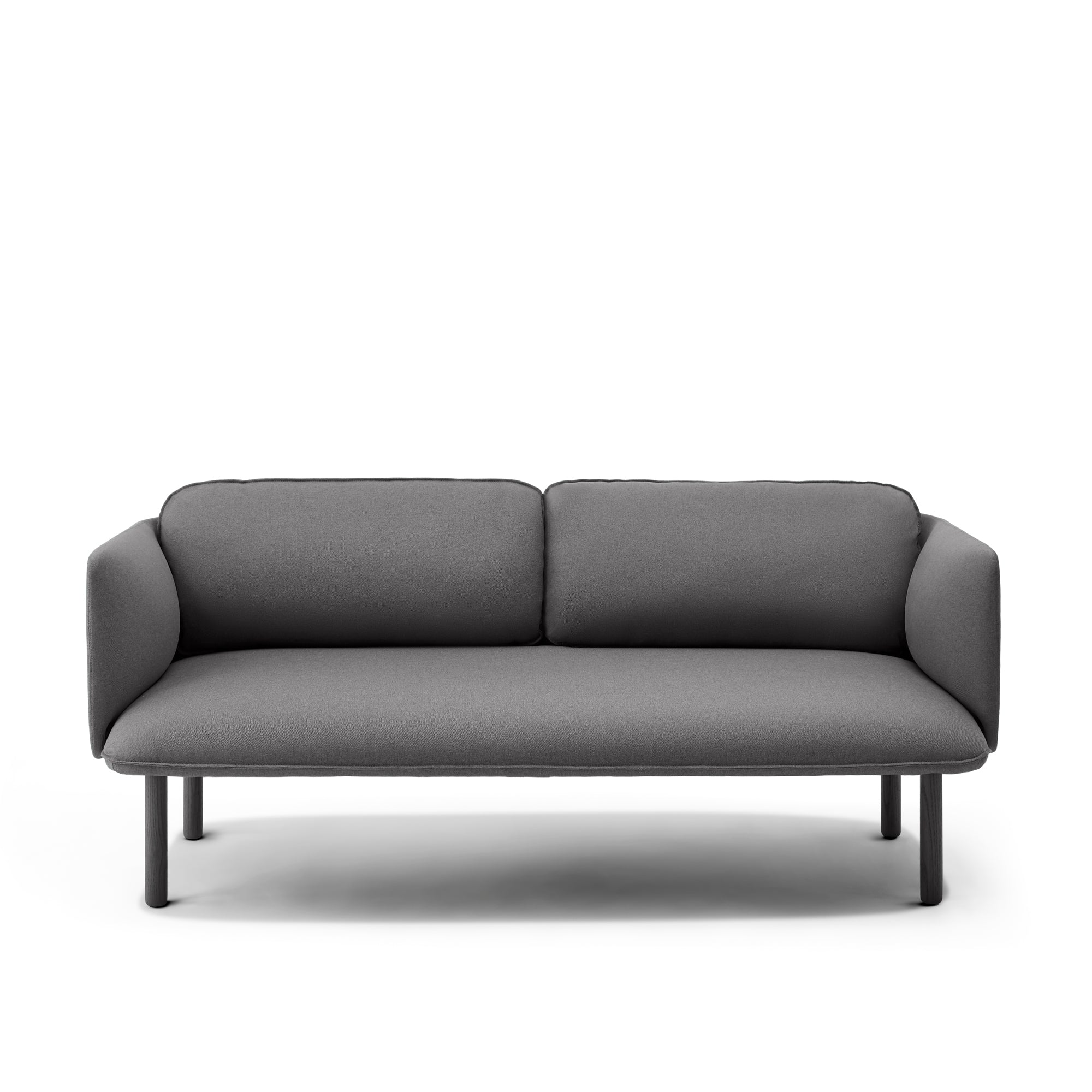 QT Low Lounge Sofa - Modern Minimalist Sectional Couch for Small Spaces - Perfect for Apartments, Living Rooms, and Cozy Home Decor