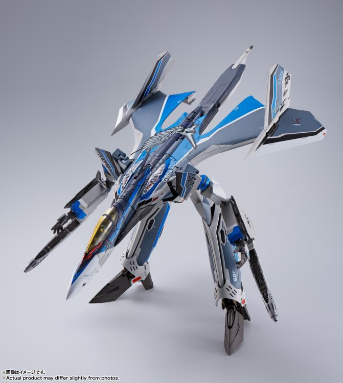 Bandai DX Chogokin VF-31AX Kairos Plus Hayate Immerman Custom Action Figure - Macross Delta Movie Edition | Collectible Anime Mecha Model for Display & Play | Perfect for Anime Fans & Model Collectors