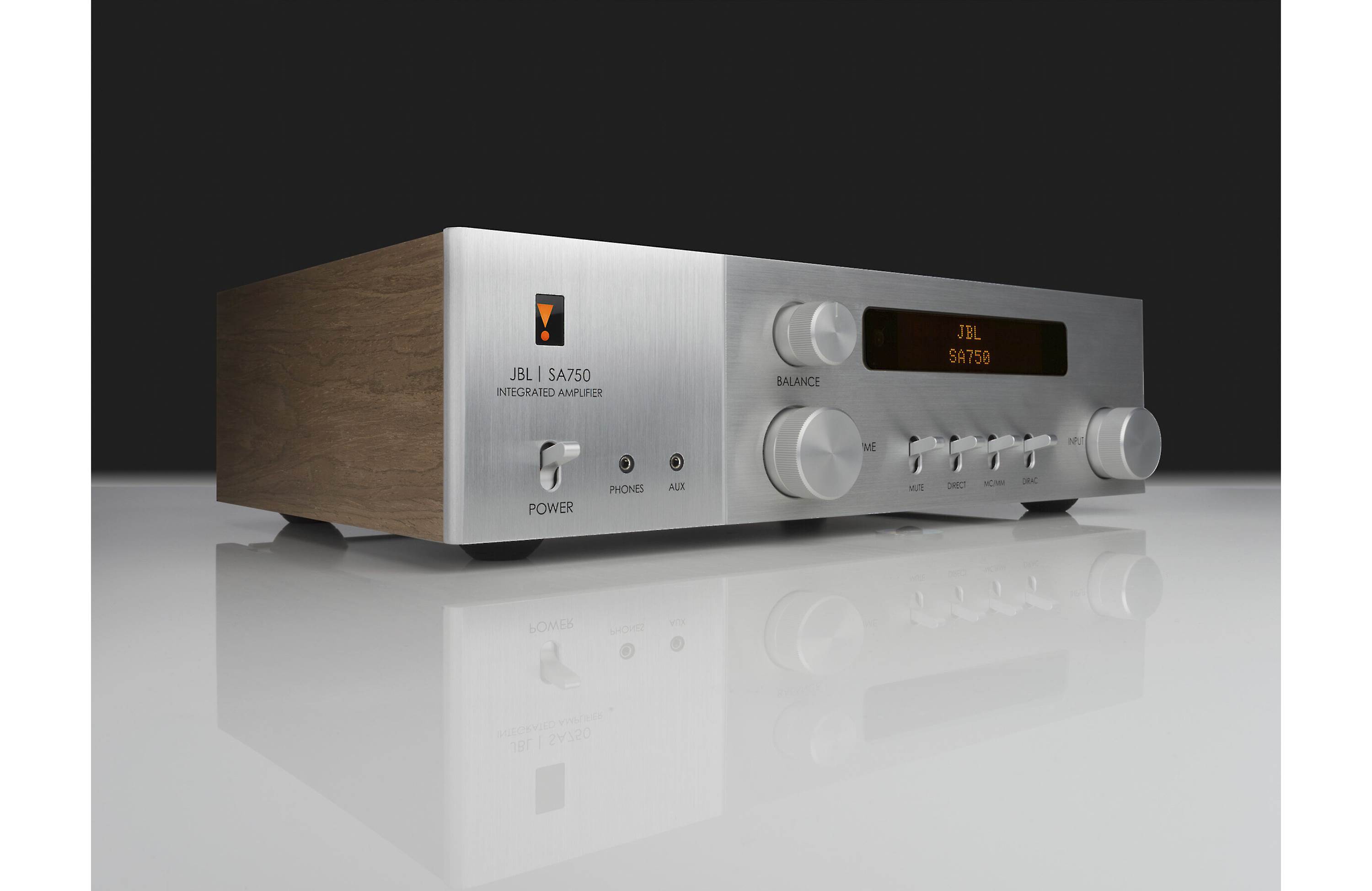 JBL SA750 High-Performance Streaming Integrated Stereo Amplifier - Wireless Audio System for Home Theater & Music Listening