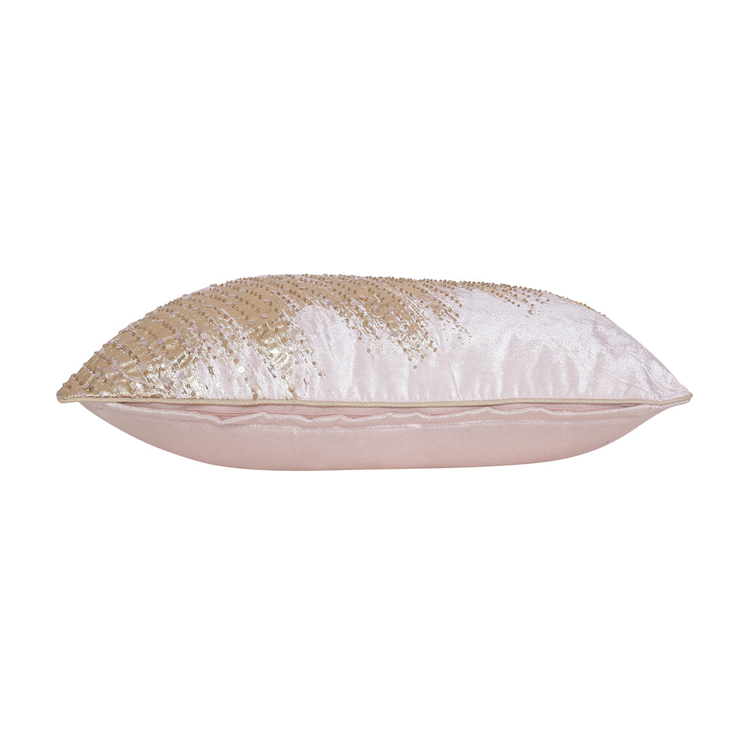 Blush Accent Pillow - Soft Pink Decorative Throw Cushion for Sofa, Bed & Home Decor | Perfect for Living Room, Bedroom & Nursery