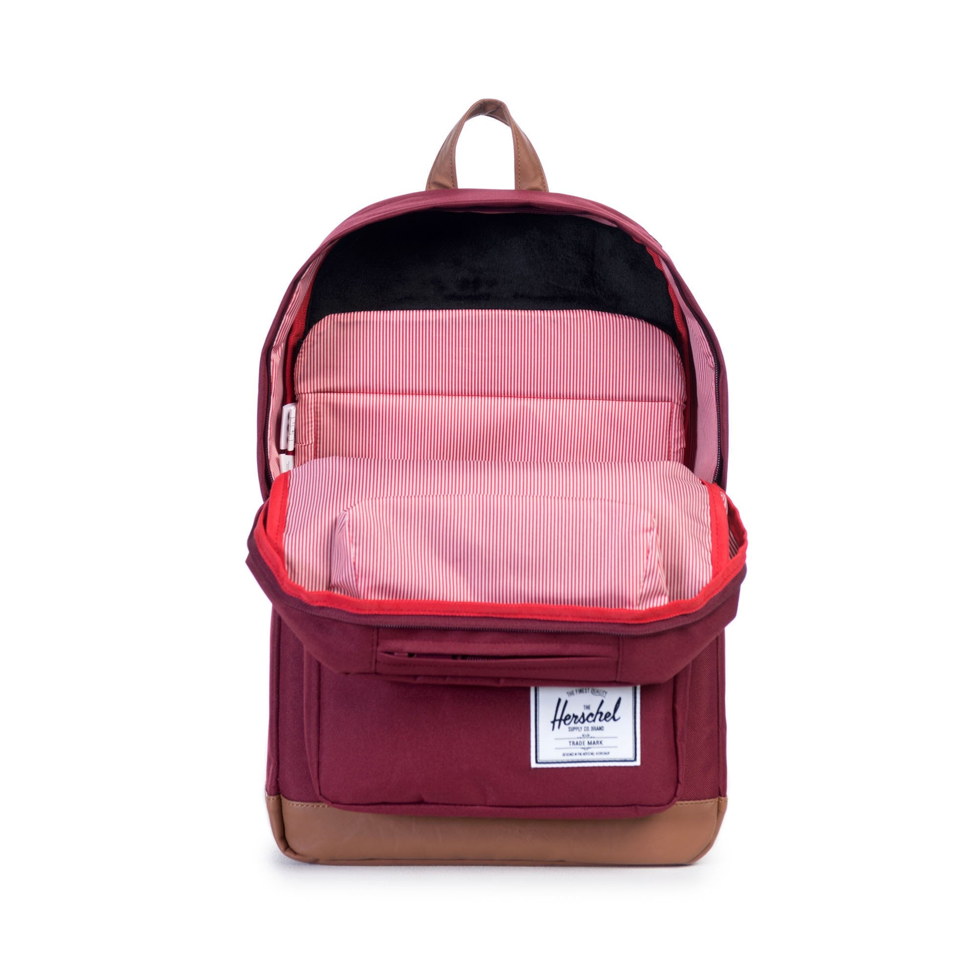 Herschel Pop Quiz Backpack Windsor Wine - Stylish Laptop Backpack for College Students & Travel, Perfect for School, Work & Outdoor Adventures