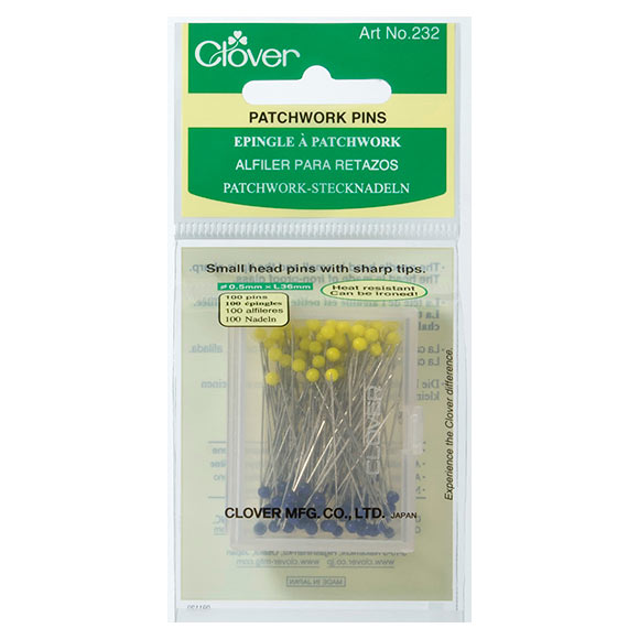 100-Pack Clover Patchwork Pins for Sewing, Quilting & DIY Crafts - Premium Quality Fabric Pins for Dressmaking & Handmade Projects