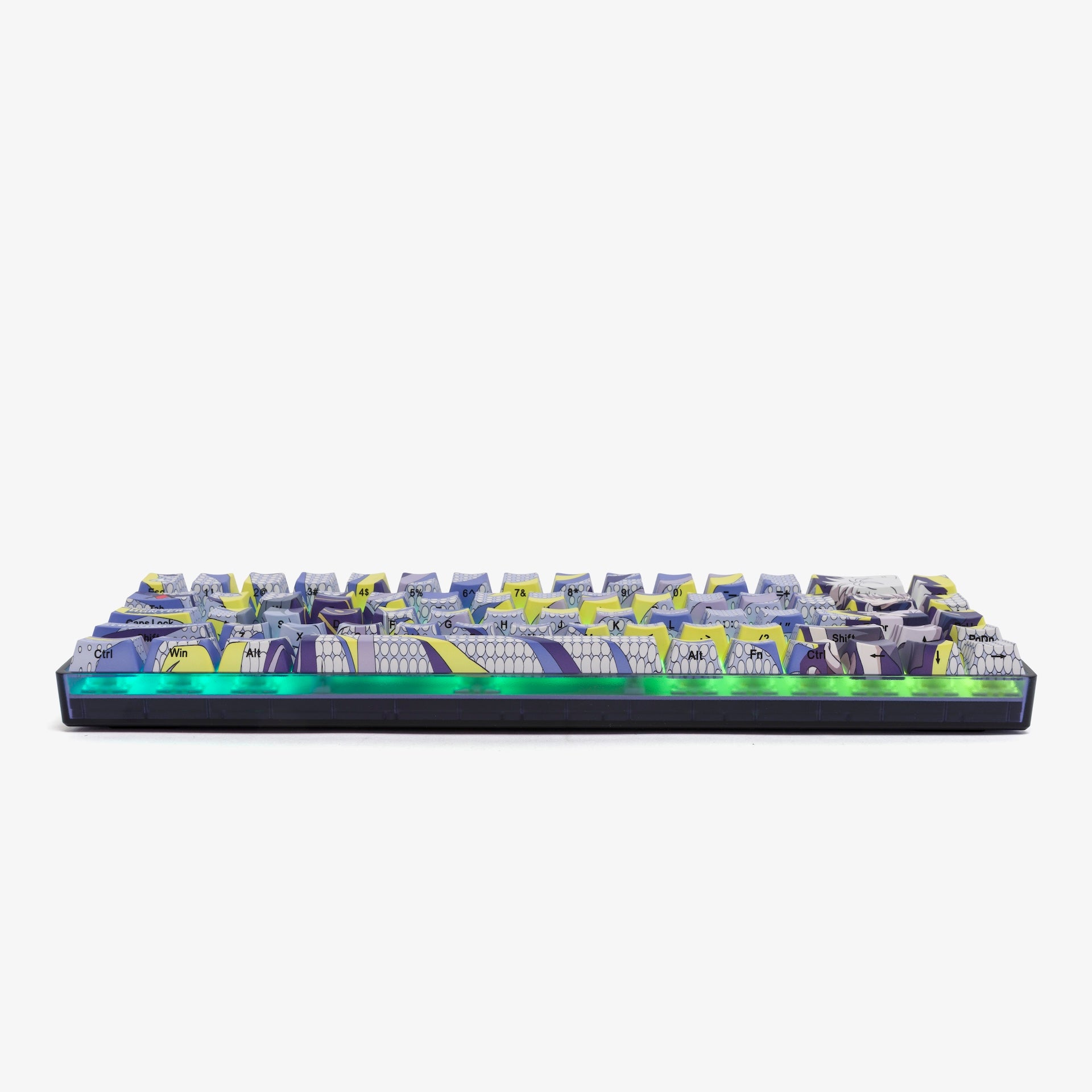 HxH x HG Basecamp 65HE Mechanical Keyboard - Killua Themed Custom Gaming Keyboard for PC & Mac | Perfect for Esports, Typing & Anime Fans Collection