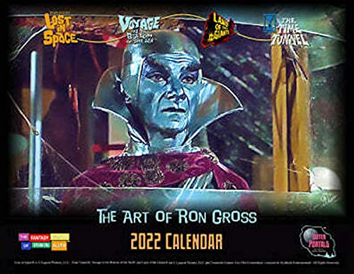 Basement The Fantasy Worlds of Irwin Allen - 2022 Wall Calendar - Lost in Space Theme - Perfect for Sci-Fi Fans, Home & Office Decor, Gift for TV Show Enthusiasts