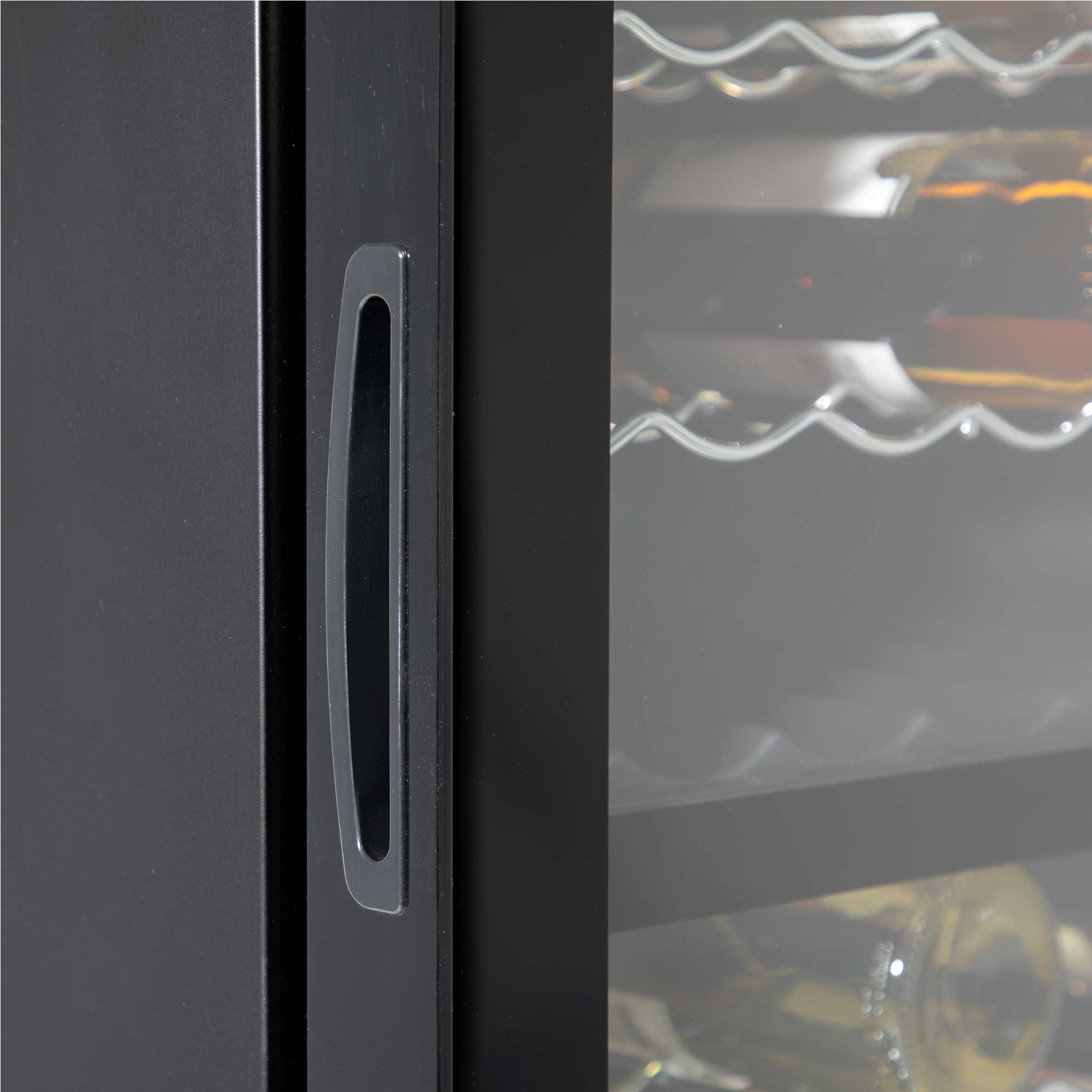 Baridi 52 Bottle Dual Zone Wine Cooler Refrigerator with Touch Controls & LED Display - Black (DH236) - Perfect for Home Bars, Restaurants, and Wine Cellars