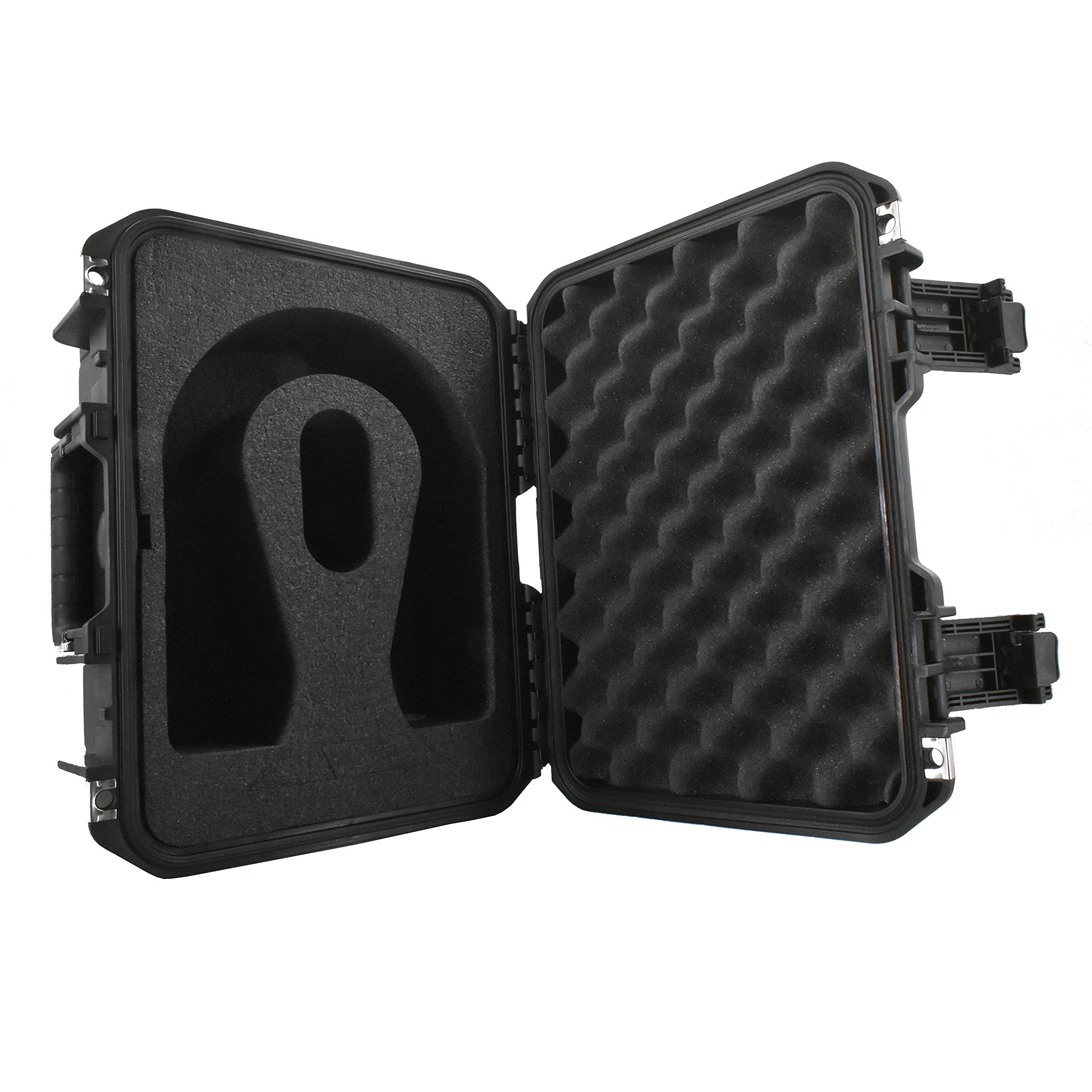 Premium Dekoni Audio Headphone Travel Case with Handle & Stand Insert - Durable Hard Shell Protection for Headphones - Perfect for Travel, Studio & Home Storage