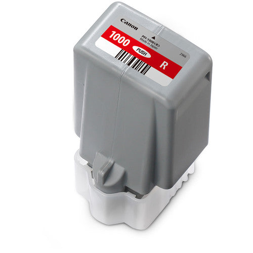 Canon PFI 1000 R LUCIA PRO Red Ink Cartridge (80ml) - High-Quality Printer Ink for Professional Photo Printing, Office Documents & Creative Projects