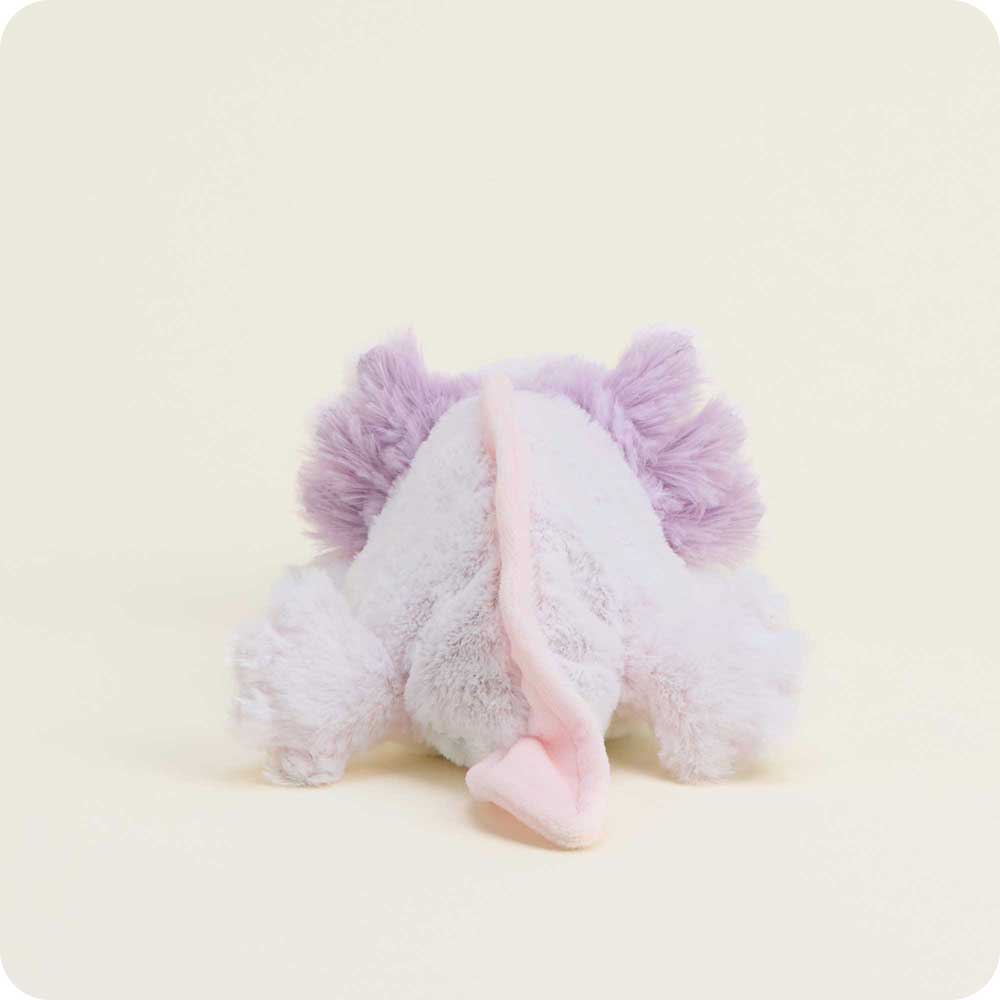 Pink Axolotl Warmies Junior - Microwaveable Plush Heating Pad for Kids | Soothing Comfort for Bedtime, Anxiety Relief & Stress Relief | Cute Stuffed Animal Gift for Children