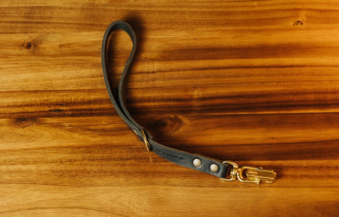 Premium The Gus Dog Lead - Strong & Durable Black Dog Leash for Medium to Large Dogs - Perfect for Walking, Training & Outdoor Adventures