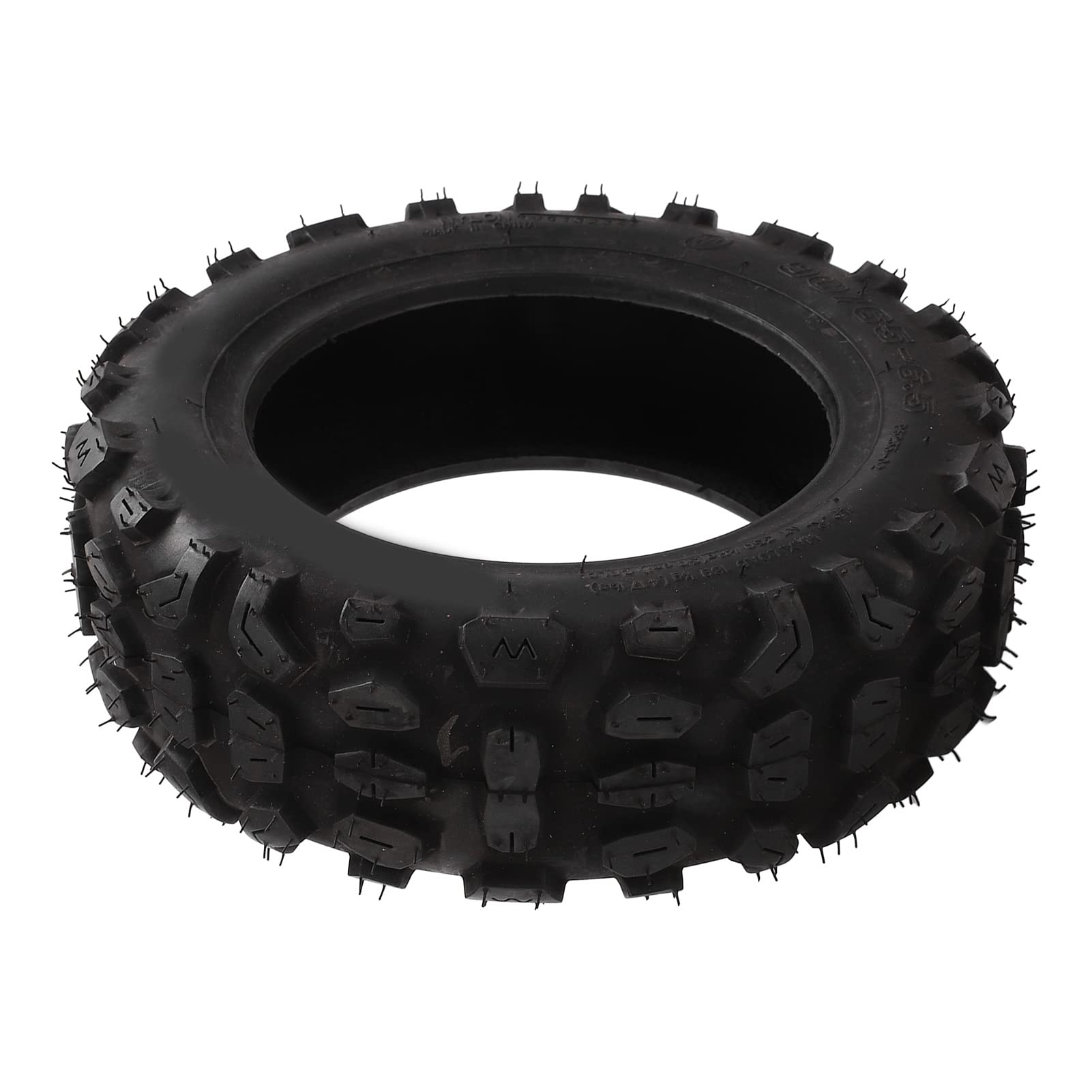 **90/65-6.5 Electric Scooter Vacuum Tire - Thickened Tubeless Rubber Tire for E-Scooters - Perfect for Commuting & Urban Riding**
