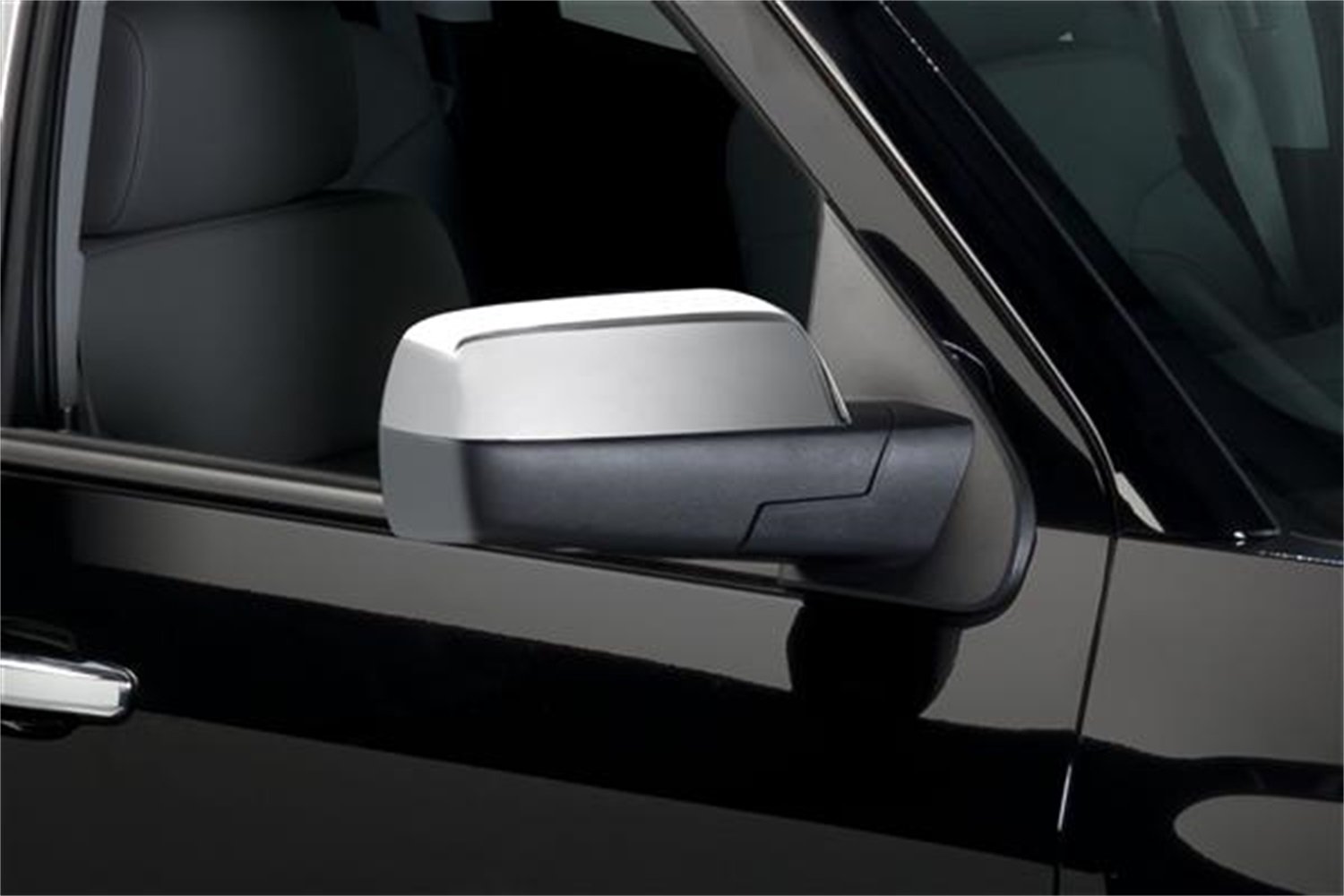 Putco 400140 Chrome Mirror Cover for Trucks & SUVs - Durable Stainless Steel Replacement Mirror Covers - Enhances Vehicle Style & Protection - Perfect for Off-Roading, Daily Commute & Car Shows