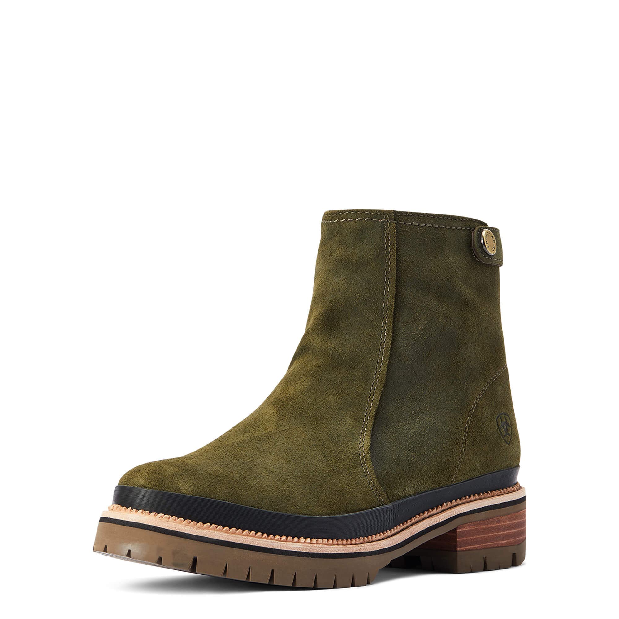 ARIAT Women's Leighton Waterproof Work Boots - Comfortable Steel Toe Shoes for Outdoor, Hiking & Construction Work | Durable & Slip-Resistant Safety Footwear
