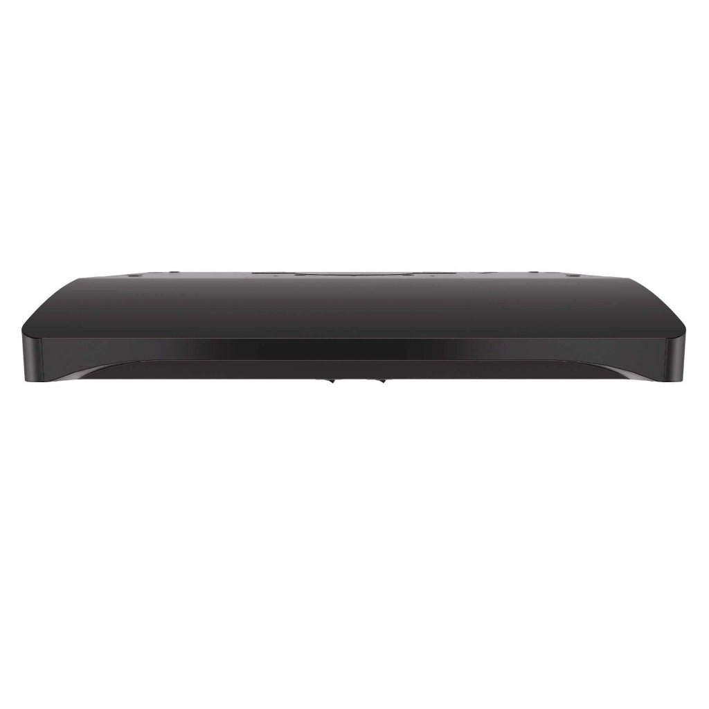 Broan Elite Alta I Series 30-Inch Convertible Under Cabinet Range Hood in Black (ALT130BL) - Powerful Kitchen Ventilation for Smoke & Odor Removal