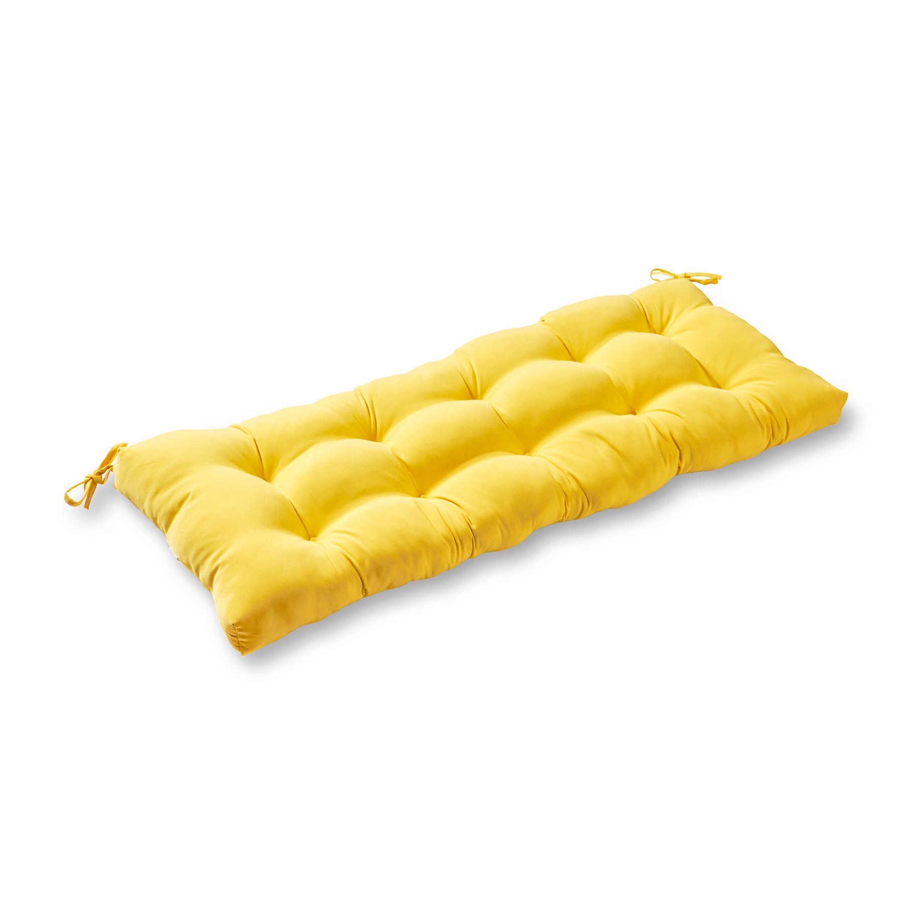 Greendale Home Fashions 44-inch Outdoor Swing Cushion - Waterproof Patio Bench Seat Pad with Sunburst Design (Pack of 1) - Perfect for Porch, Garden & Backyard Relaxation