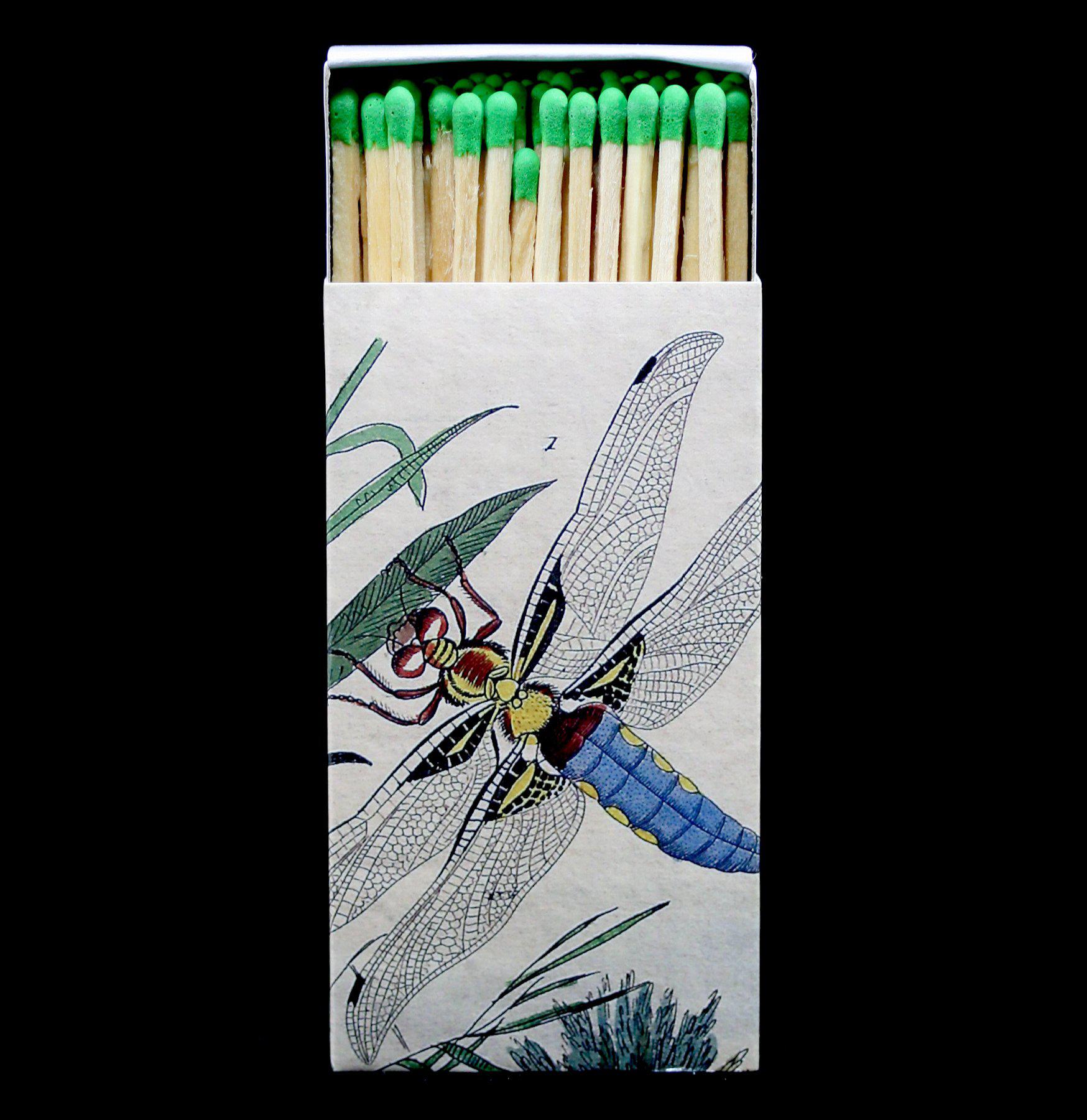 Premium Dragonfly Matches - Long-Lasting, Windproof & Waterproof Matches for Camping, Hiking & Emergency Survival Kits