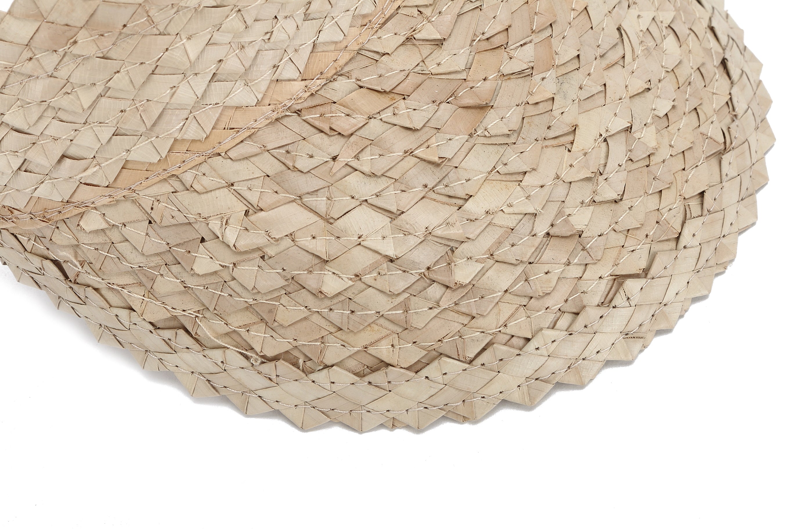 Seagrass Hat Visor with Velcro Closure - Adjustable Sun Protection for Outdoor Activities, Beach, and Gardening