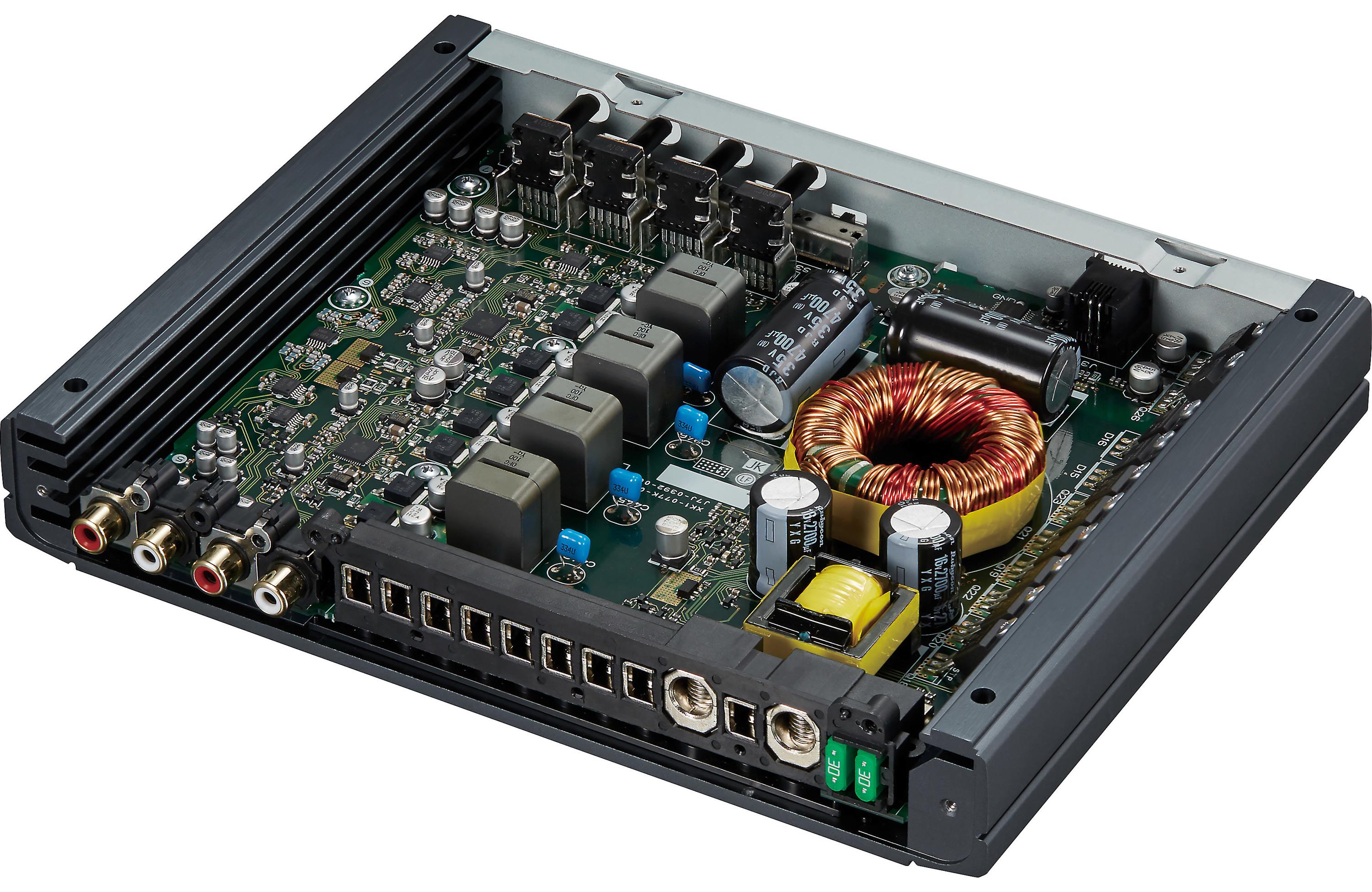 Kenwood Excelon XR401 4-Channel XR Series Class D Car Amplifier - High Power Audio for Cars, Trucks & SUVs - Perfect for Upgrading Your Vehicle Sound System