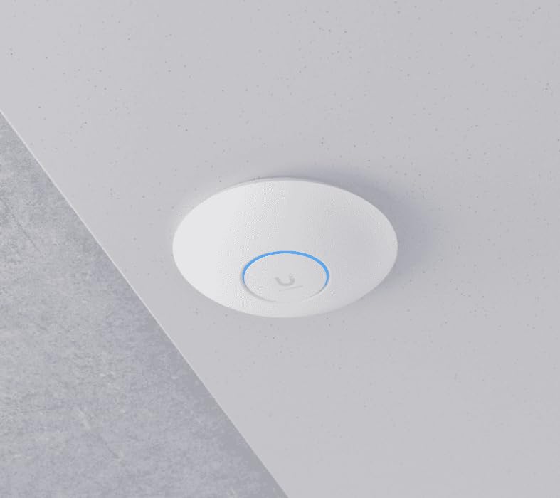 Ubiquiti UniFi 7 Pro Ceiling-Mount WiFi 7 Access Point with PoE & 2.5GbE Uplink - High-Speed Wireless for Offices, Hotels & Smart Homes