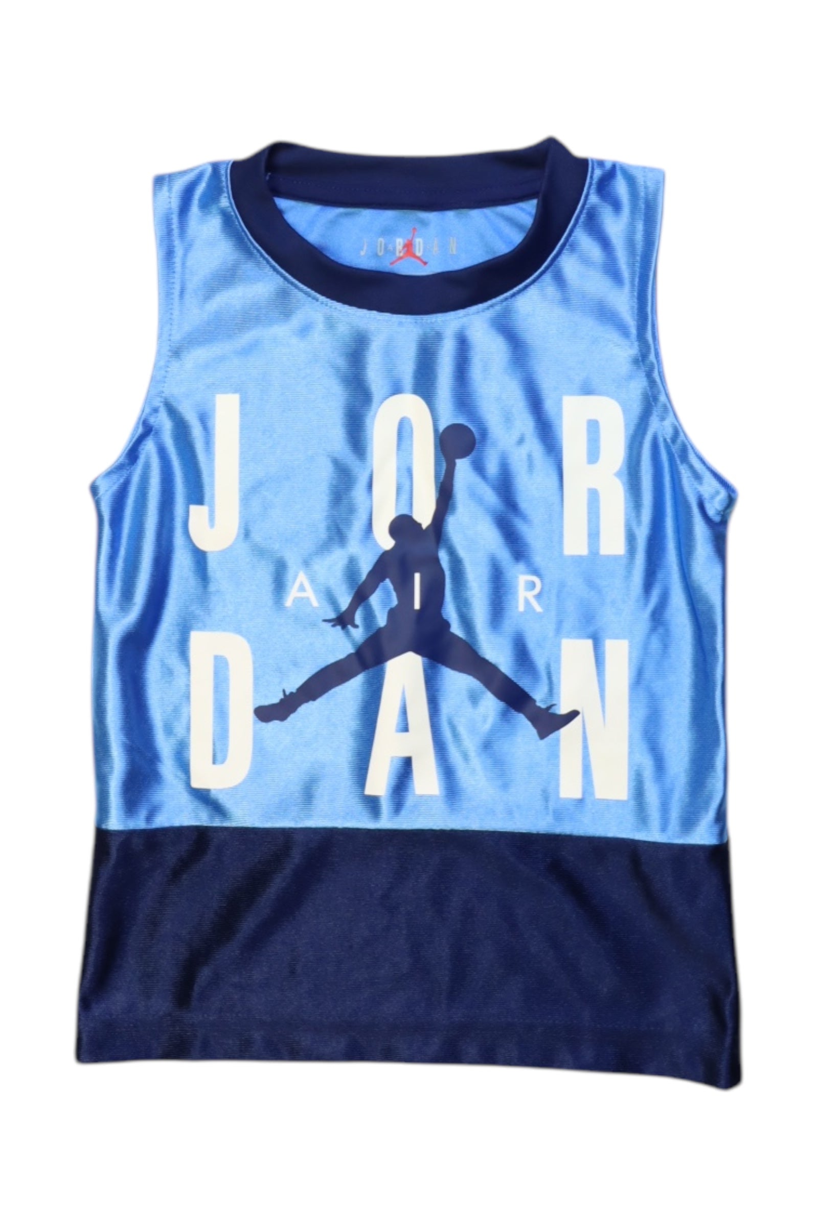Air Jordan Sleeveless Basketball T-Shirt for Boys 4T - Lightweight Performance Top for Sports & Casual Wear