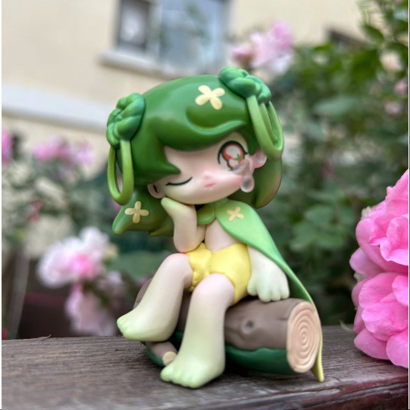 AZURA Spring Fantasy Series Moss Fairy - Enchanted Garden Decor for Home, Fairy Garden & Terrarium Scenes | Perfect for Indoor & Outdoor Use