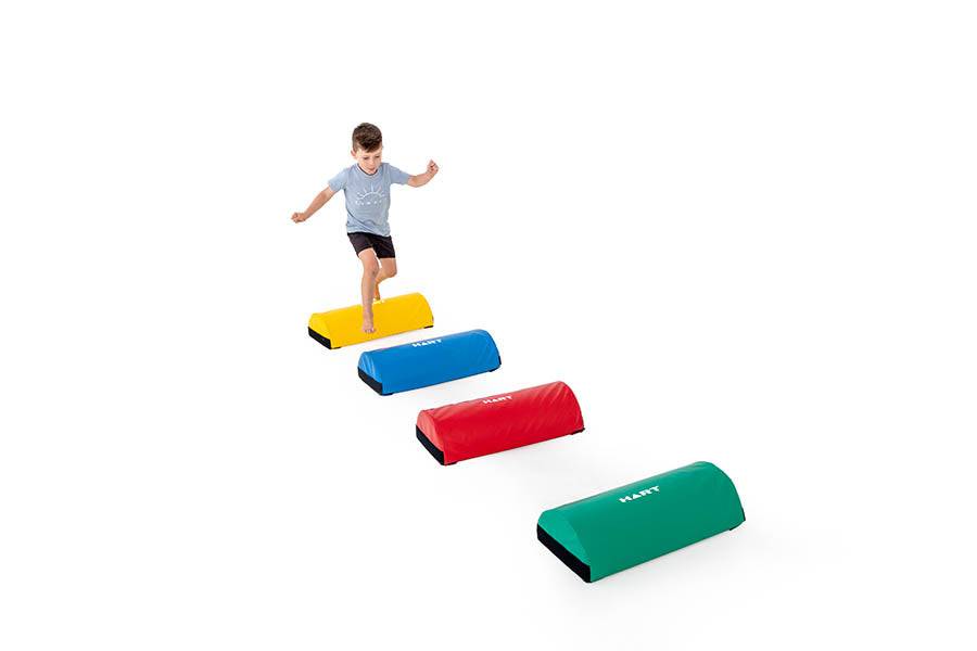 HART Speed Bumps for Driveways & Parking Lots - Heavy Duty Rubber Traffic Calming Solution for Schools, Warehouses & Neighborhoods | Slow Down Vehicles & Improve Safety