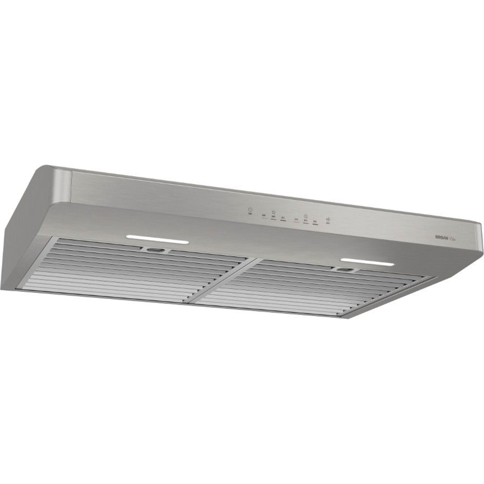 Broan ERLE130SS Stainless Steel Range Hood - Powerful 390 CFM Ventilation for Kitchen, Over Stove or Cooktop - Quiet Operation & LED Lighting