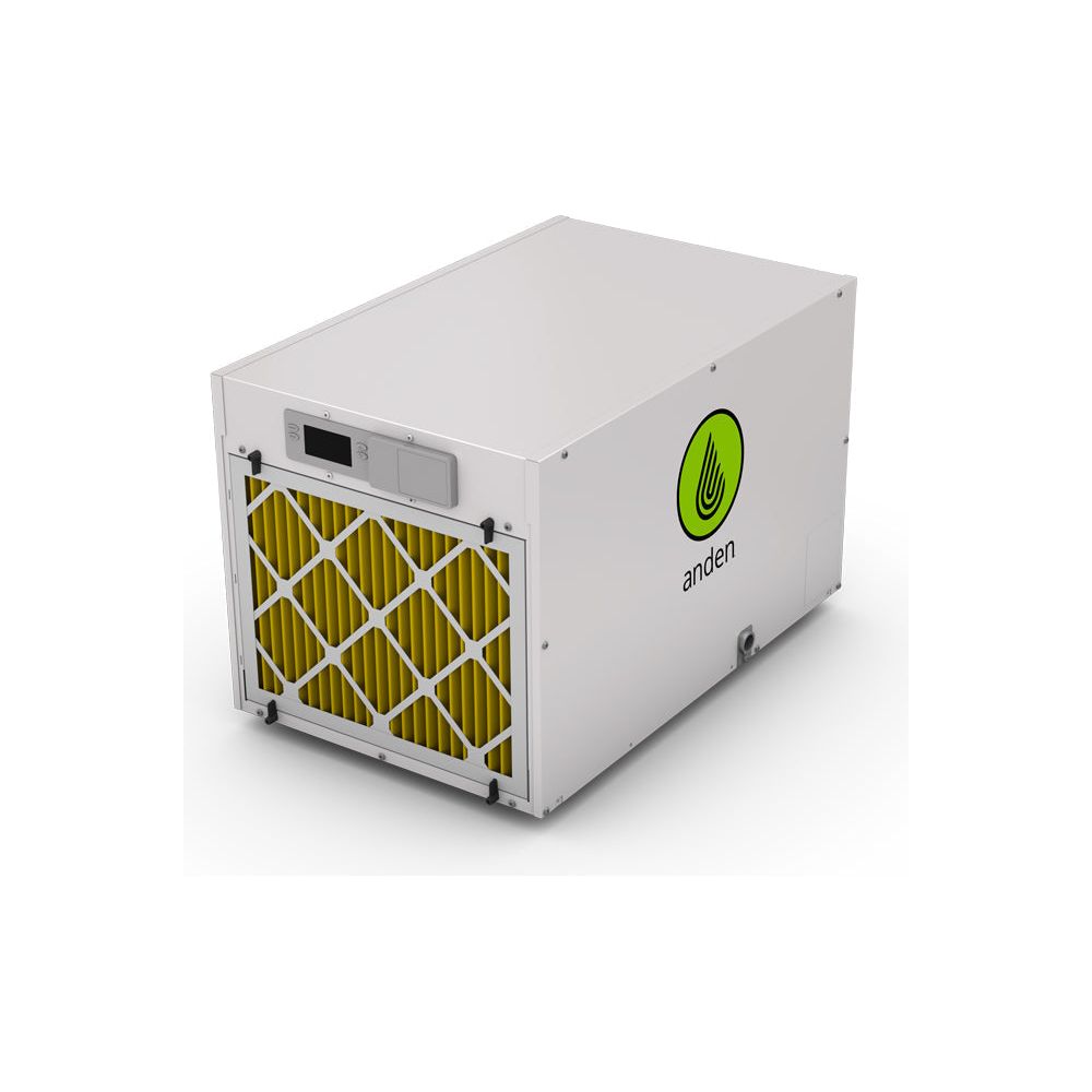 Anden A210 V1 Dehumidifier - 210 Pints/Day, High Capacity Moisture Removal for Large Spaces, Basements, and Home Use