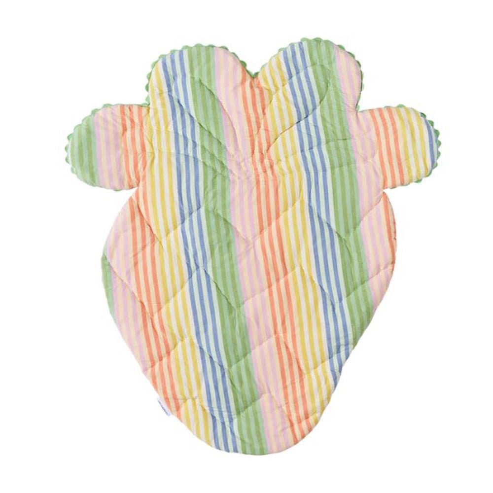 Soft Non-Slip Strawberry Playmat for Babies & Toddlers - Ceecee Play Mat for Nursery, Playroom & Floor Time - Safe & Comfortable Crawling Mat for Kids