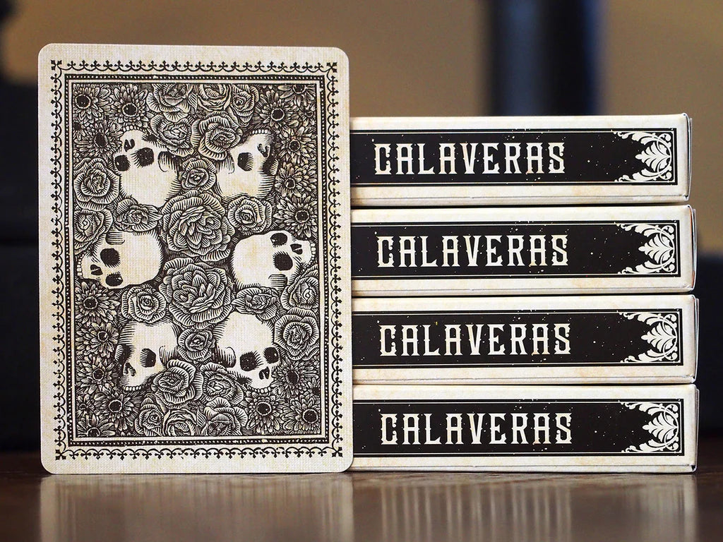 Premium Calaveras Playing Cards - Unique Skull-Themed Deck for Poker, Magic Tricks & Collectors | Perfect for Game Nights, Gifts & Halloween Parties