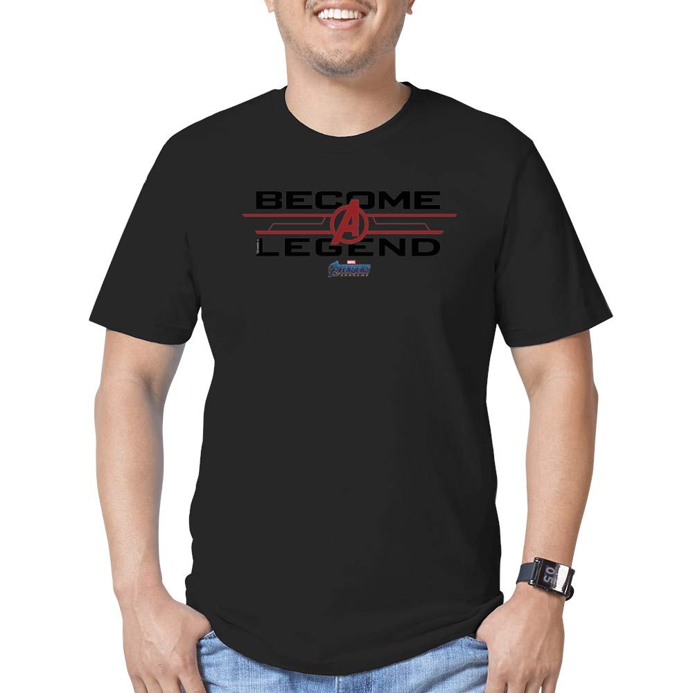 Avengers Endgame Men's Fitted T-Shirt - Marvel Superhero Graphic Tee for Casual Wear & Fan Gifts | Movie Merchandise & Comic Con Outfits