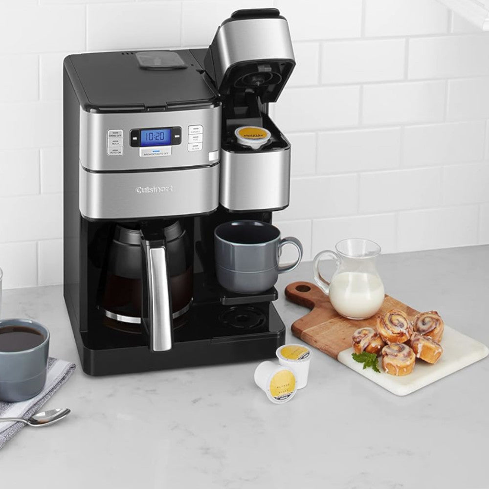 Cuisinart SS GB1 Coffee Center Grind and Brew Plus - Certified Refurbished with Warranty | Automatic Coffee Maker for Home & Office Use