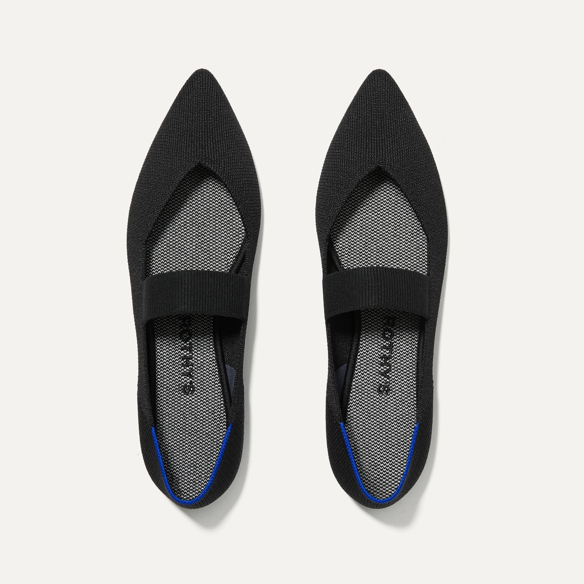 The Point Mary Jane Shoes - Women's Comfortable Ballet Flats for Work, Casual & Dressy Occasions