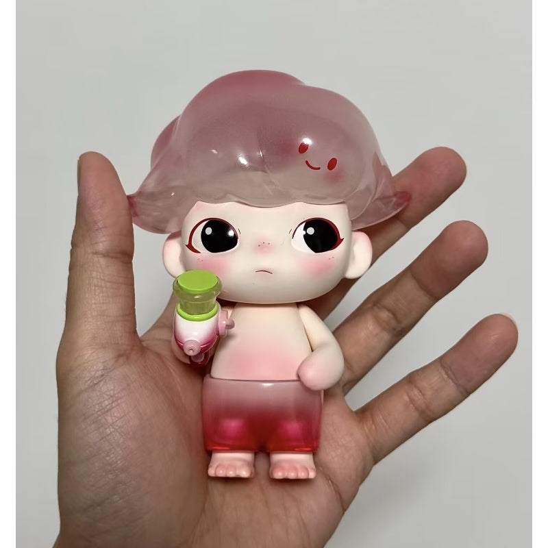 DIMOO Pink Lady Limited Edition Collectible Figure - Cute Anime Vinyl Art Toy for Display, Gift & Home Decor