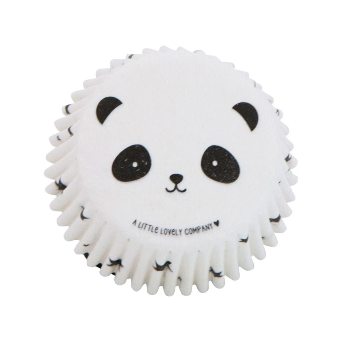 A Little Lovely Company Panda Cupcake Cases - 50 Count Baking Liners for Muffins, Cupcakes and Party Treats - Perfect for Birthday Parties, Baby Showers and Holiday Baking